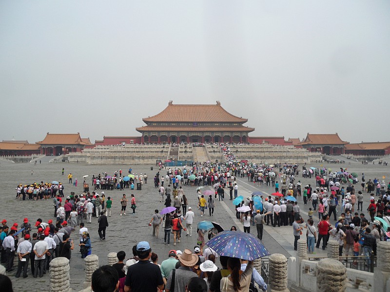 the second courtyard of the Forbidden City